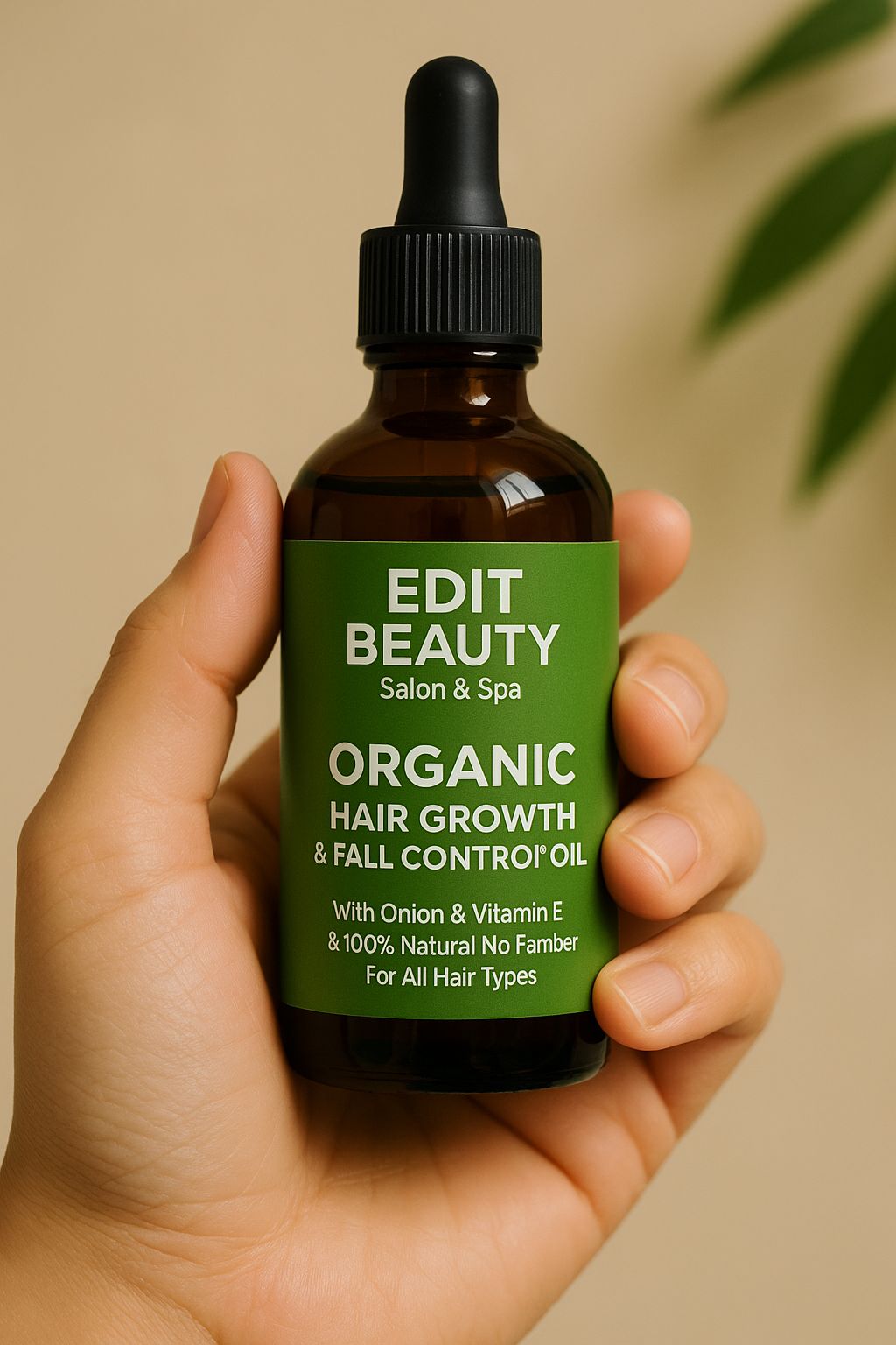 Edit Beauty Hair Nourishing Elixir Oil – For Stronger-Looking, More Radiant Hair