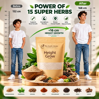 Height Grow Powder – Natural Height Growth & Bone Strength