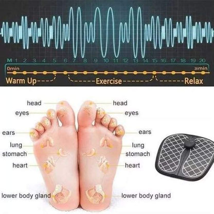 Digital Rechargeable 6 Vibration Foot Massager
