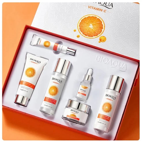 BIOAQUA Vitamin C Brightening Facial Care Set