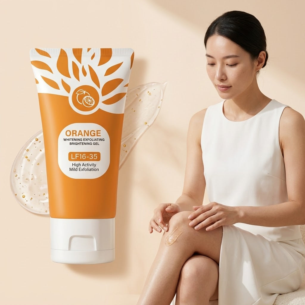 Orange Brightening Instant Exfoliating - Tan Remover Gel